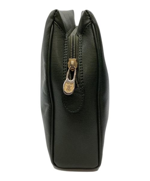 OLD CELINE（セリーヌ）OLD CELINE (セリーヌ) クラッチバッグ グリーンの古着・服飾アイテム