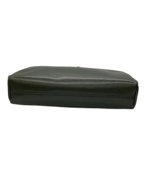 OLD CELINE（セリーヌ）OLD CELINE (セリーヌ) クラッチバッグ グリーンの古着・服飾アイテム