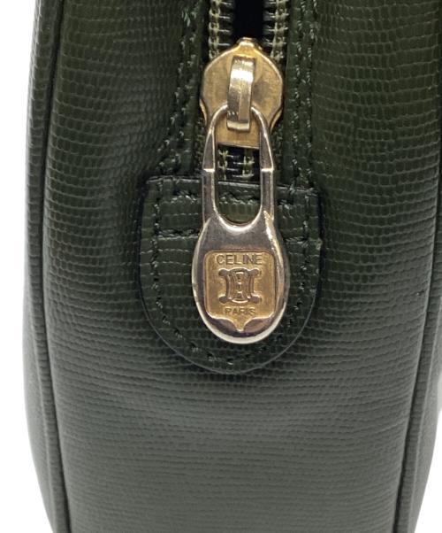 OLD CELINE（セリーヌ）OLD CELINE (セリーヌ) クラッチバッグ グリーンの古着・服飾アイテム