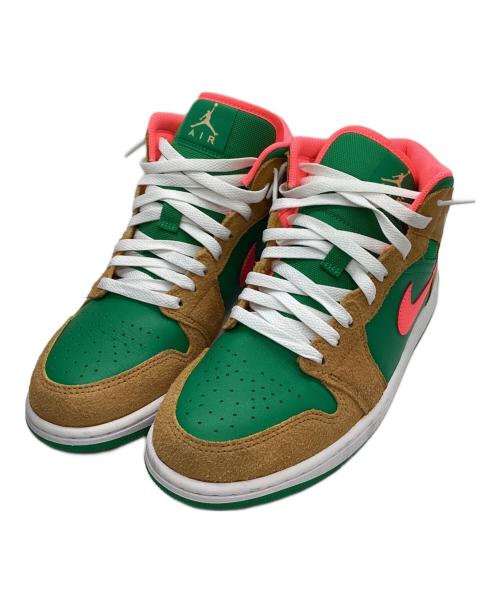 NIKE（ナイキ）NIKE (ナイキ) スニーカー ブラウン×グリーン サイズ:26の古着・服飾アイテム