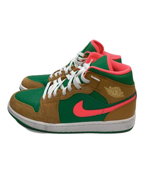 NIKE（ナイキ）NIKE (ナイキ) スニーカー ブラウン×グリーン サイズ:26の古着・服飾アイテム