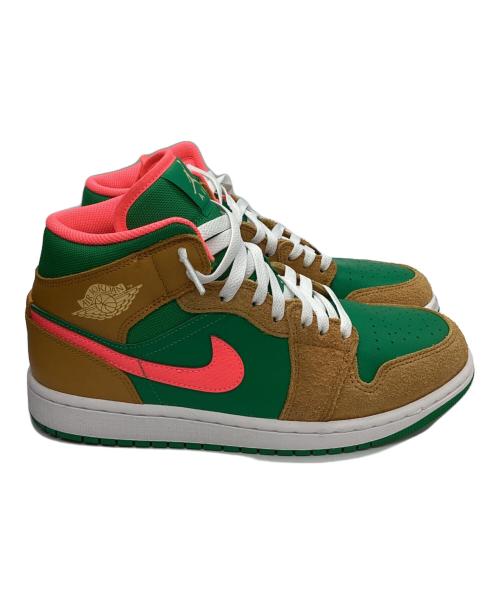 NIKE（ナイキ）NIKE (ナイキ) スニーカー ブラウン×グリーン サイズ:26の古着・服飾アイテム