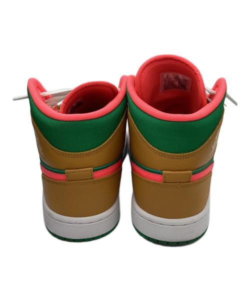 NIKE（ナイキ）NIKE (ナイキ) スニーカー ブラウン×グリーン サイズ:26の古着・服飾アイテム
