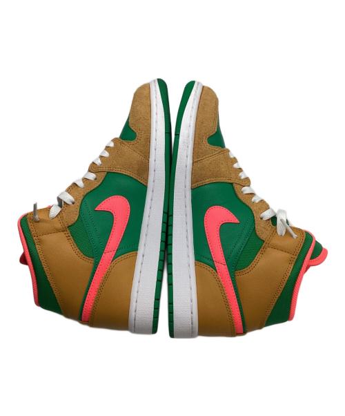 NIKE（ナイキ）NIKE (ナイキ) スニーカー ブラウン×グリーン サイズ:26の古着・服飾アイテム