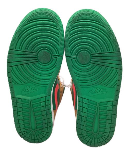 NIKE（ナイキ）NIKE (ナイキ) スニーカー ブラウン×グリーン サイズ:26の古着・服飾アイテム