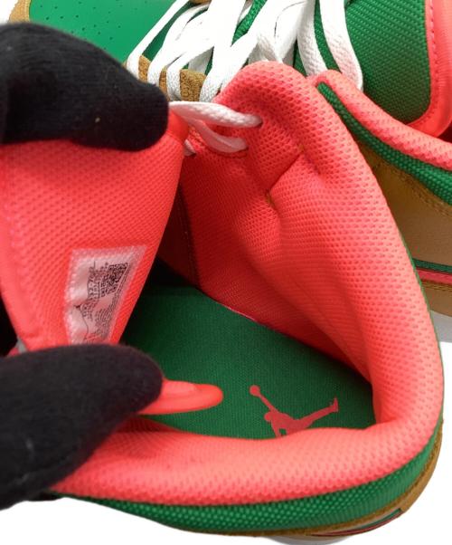 NIKE（ナイキ）NIKE (ナイキ) スニーカー ブラウン×グリーン サイズ:26の古着・服飾アイテム