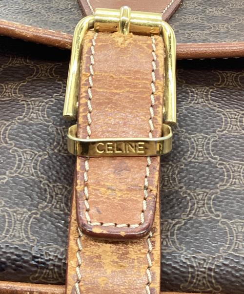 CELINE（セリーヌ）CELINE (セリーヌ) ショルダーバッグ ブラウンの古着・服飾アイテム
