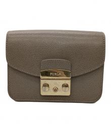 FURLA（フルラ）の古着「ショルダーポーチ」｜グレー