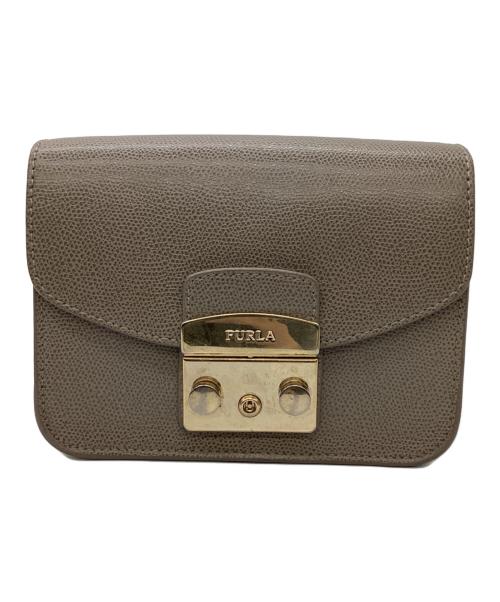 FURLA（フルラ）FURLA (フルラ) ショルダーポーチ グレーの古着・服飾アイテム