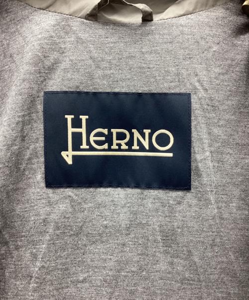 HERNO（ヘルノ）HERNO (ヘルノ) ナイロンベスト グレー サイズ:L 未使用品の古着・服飾アイテム