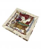 HERMESエルメス）の古着「シルクスカーフ」｜ベージュ