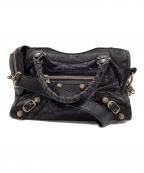BALENCIAGAバレンシアガ）の古着「クラシックミニシティ」｜ブラック