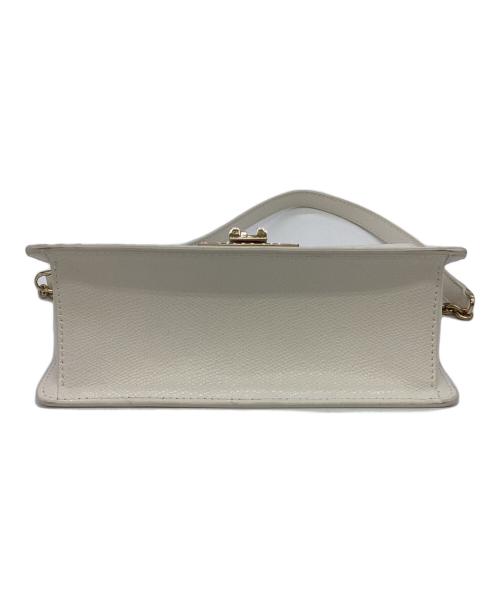 FURLA（フルラ）FURLA (フルラ) チェーンショルダーバッグ ホワイトの古着・服飾アイテム