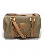 CELINEセリーヌ）の古着「ミニボストンバッグ」｜ベージュ