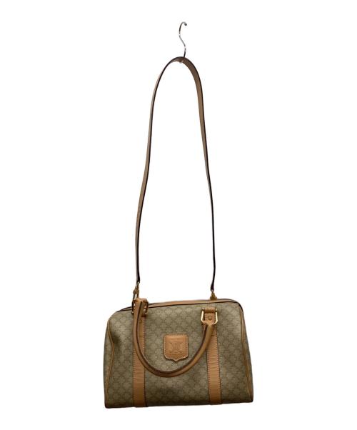 CELINE（セリーヌ）CELINE (セリーヌ) ミニボストンバッグ ベージュの古着・服飾アイテム