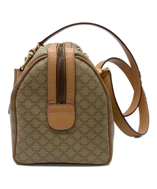 CELINE（セリーヌ）CELINE (セリーヌ) ミニボストンバッグ ベージュの古着・服飾アイテム