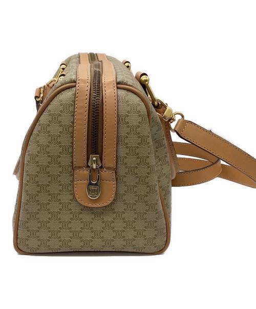 CELINE（セリーヌ）CELINE (セリーヌ) ミニボストンバッグ ベージュの古着・服飾アイテム