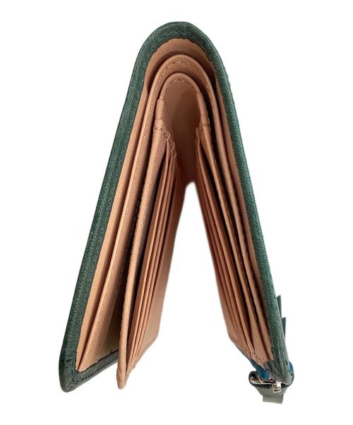 master-piece（マスターピース）master-piece (マスターピース) 2つ折り財布 グリーンの古着・服飾アイテム