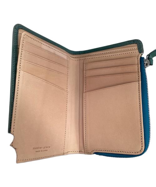 master-piece（マスターピース）master-piece (マスターピース) 2つ折り財布 グリーンの古着・服飾アイテム