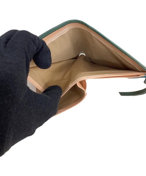 master-piece（マスターピース）master-piece (マスターピース) 2つ折り財布 グリーンの古着・服飾アイテム