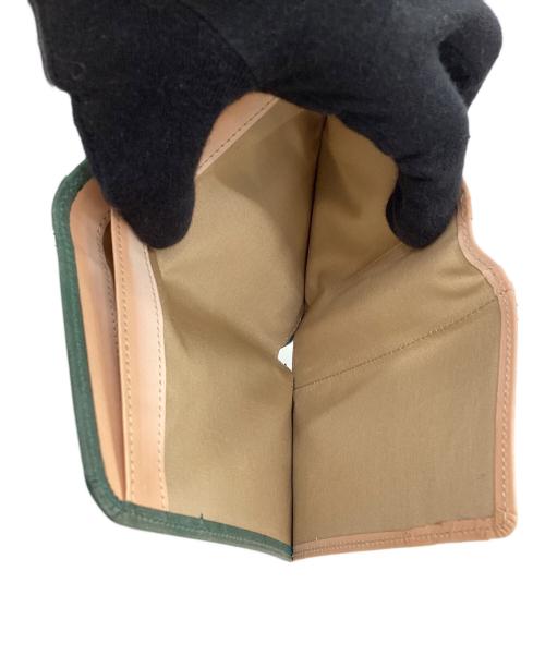 master-piece（マスターピース）master-piece (マスターピース) 2つ折り財布 グリーンの古着・服飾アイテム