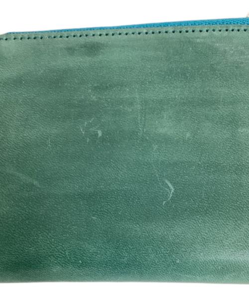 master-piece（マスターピース）master-piece (マスターピース) 2つ折り財布 グリーンの古着・服飾アイテム
