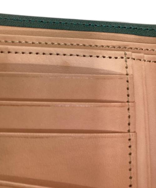 master-piece（マスターピース）master-piece (マスターピース) 2つ折り財布 グリーンの古着・服飾アイテム