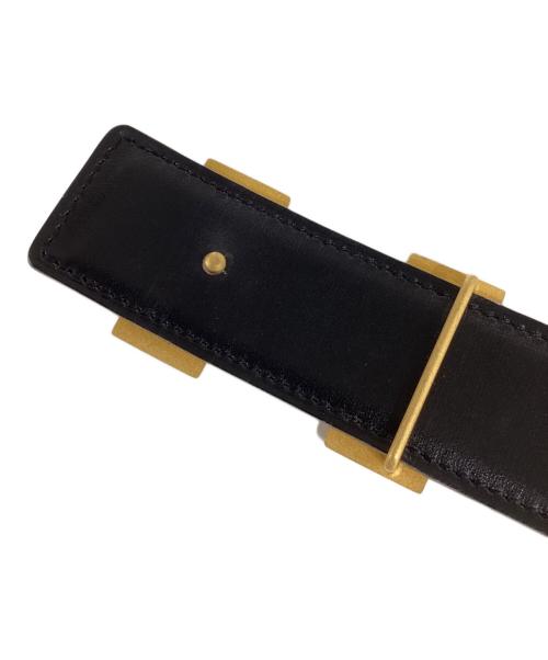 HERMES（エルメス）HERMES (エルメス) レザーベルト ブラウンの古着・服飾アイテム