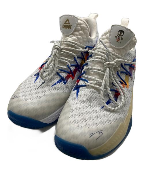 PEAK（ピーク）PEAK (ピーク) スニーカー ホワイト サイズ:26cmの古着・服飾アイテム