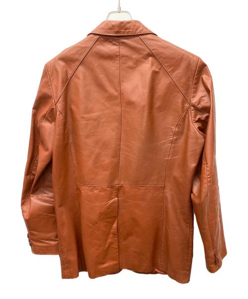 FANTASTIC INTERNATIONAL（ファンタスティック インターナショナル）FANTASTIC INTERNATIONAL (ファンタスティック インターナショナル) レザーコート ブラウン サイズ:Lの古着・服飾アイテム