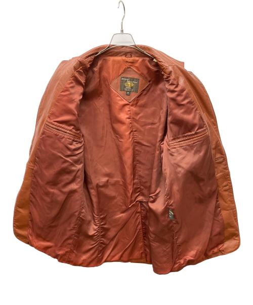 FANTASTIC INTERNATIONAL（ファンタスティック インターナショナル）FANTASTIC INTERNATIONAL (ファンタスティック インターナショナル) レザーコート ブラウン サイズ:Lの古着・服飾アイテム