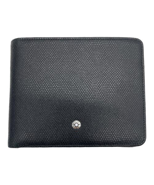 MONTBLANC（モンブラン）MONTBLANC (モンブラン) 2つ折り財布 ブラックの古着・服飾アイテム