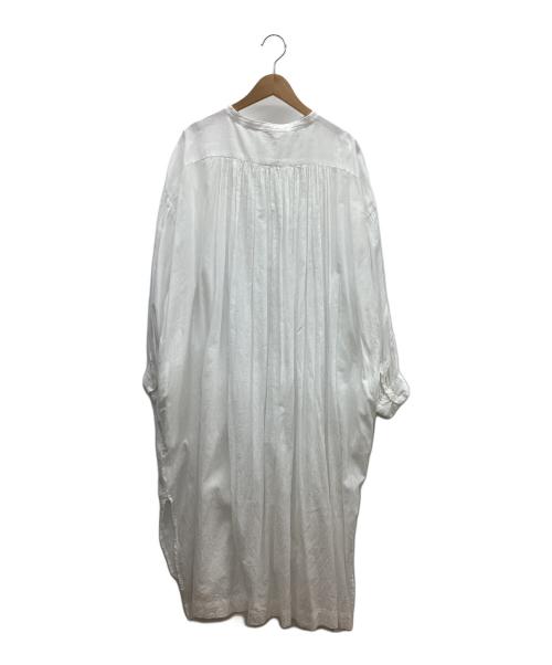 tumugu（ツムグ）tumugu (ツムグ) 長袖ワンピース ホワイト サイズ:freeの古着・服飾アイテム