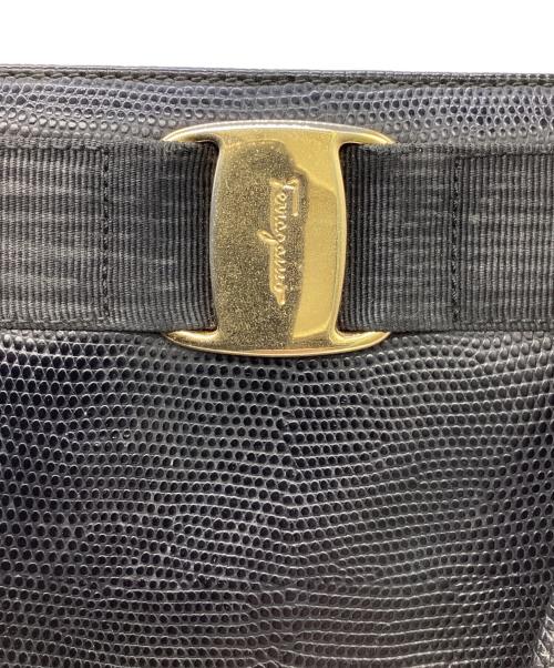 Salvatore Ferragamo（サルヴァトーレ フェラガモ）Salvatore Ferragamo (サルヴァトーレ フェラガモ) トートバッグ ブラックの古着・服飾アイテム