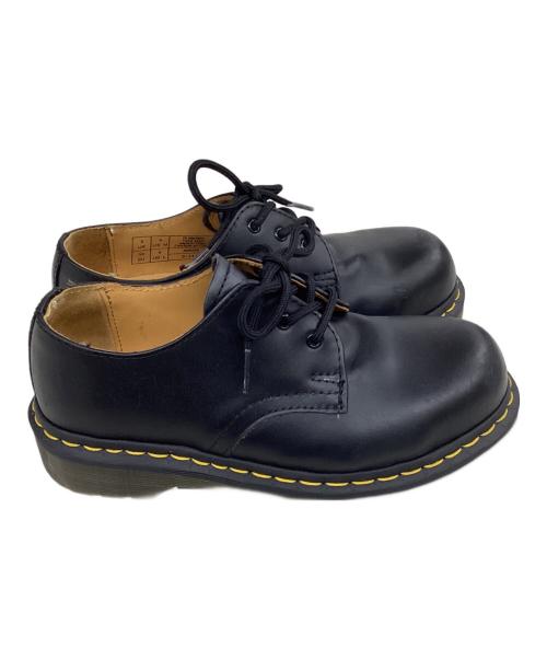 Dr.Martens（ドクターマーチン）Dr.Martens (ドクターマーチン) 3ホールシューズ ブラック サイズ:UK3の古着・服飾アイテム