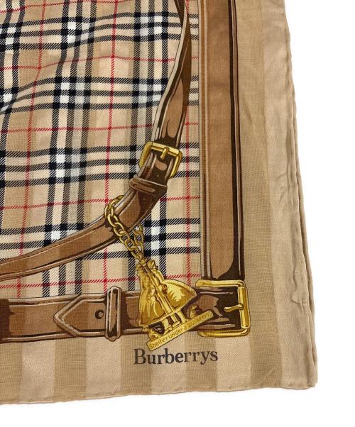 Burberry's（バーバリー）Burberry's (バーバリーズ) スカーフ ブラウンの古着・服飾アイテム