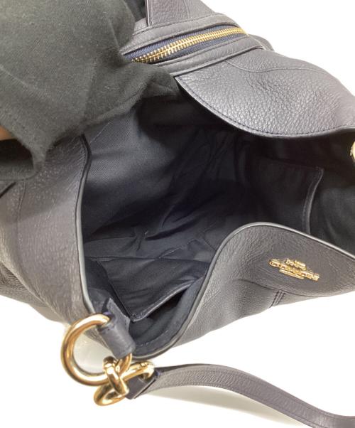 COACH（コーチ）COACH (コーチ) ハンドバッグ ネイビーの古着・服飾アイテム