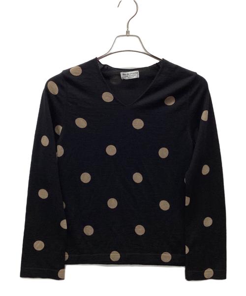 ROBE DE CHAMBRE COMME DES GARCONS（ローブドシャンブル コムデギャルソン）ROBE DE CHAMBRE COMME DES GARCONS (ローブドシャンブル コムデギャルソン) ニット ブラック サイズ:-の古着・服飾アイテム