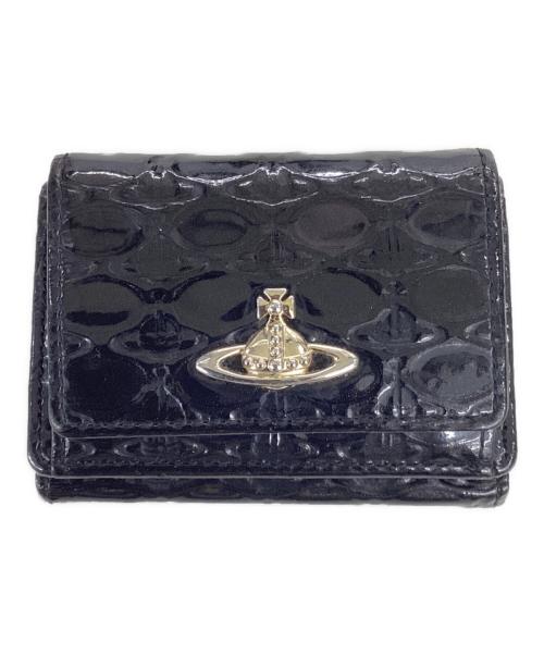 Vivienne Westwood（ヴィヴィアンウエストウッド）Vivienne Westwood (ヴィヴィアンウエストウッド) 3つ折り財布 ブラックの古着・服飾アイテム