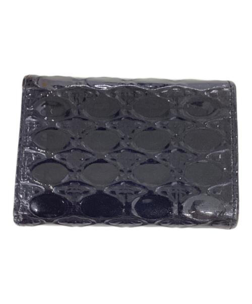 Vivienne Westwood（ヴィヴィアンウエストウッド）Vivienne Westwood (ヴィヴィアンウエストウッド) 3つ折り財布 ブラックの古着・服飾アイテム