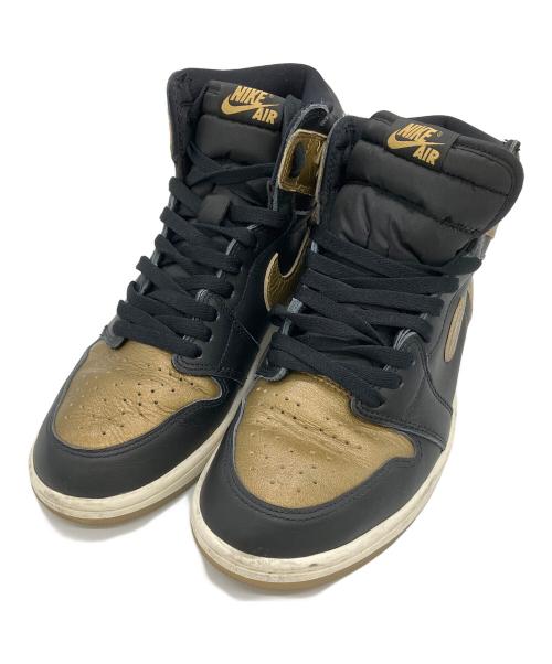 NIKE（ナイキ）NIKE (ナイキ) スニーカー ブラック×ゴールド サイズ:28cmの古着・服飾アイテム