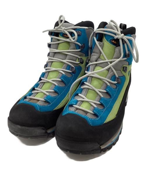 AKU（アク）AKU (アク) トレッキングブーツ グリーン×ブルー サイズ:25.5cmの古着・服飾アイテム