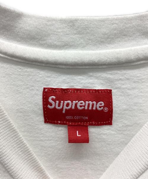SUPREME（シュプリーム）SUPREME (シュプリーム) タイプライターboxロゴカットソー ホワイト サイズ:Lの古着・服飾アイテム