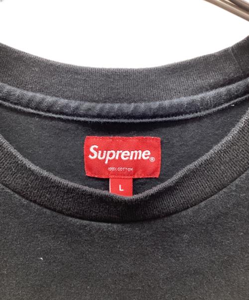 SUPREME（シュプリーム）SUPREME (シュプリーム) スモールboxロゴ半袖カットソー ブラック サイズ:Lの古着・服飾アイテム