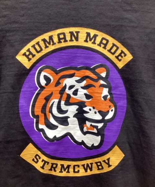 HUMAN MADE（ヒューマンメイド）HUMAN MADE (ヒューマンメイド) バックプリント半袖カットソー ブラック サイズ:2XLの古着・服飾アイテム