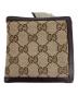 GUCCI（グッチ）の古着「2つ折り財布」｜ブラウン