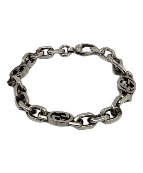 GUCCI（グッチ）GUCCI (グッチ) インターロッキングGブレスレット シルバーの古着・服飾アイテム