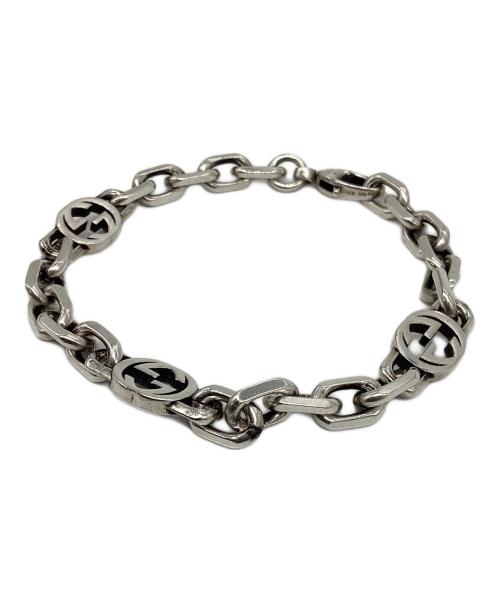 GUCCI（グッチ）GUCCI (グッチ) インターロッキングGブレスレット シルバーの古着・服飾アイテム