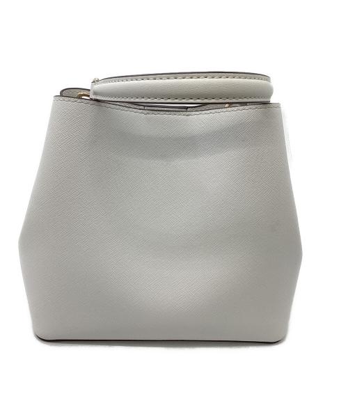 MICHAEL KORS（マイケル・コース）MICHAEL KORS (マイケルコース) ショルダーバッグ ホワイトの古着・服飾アイテム