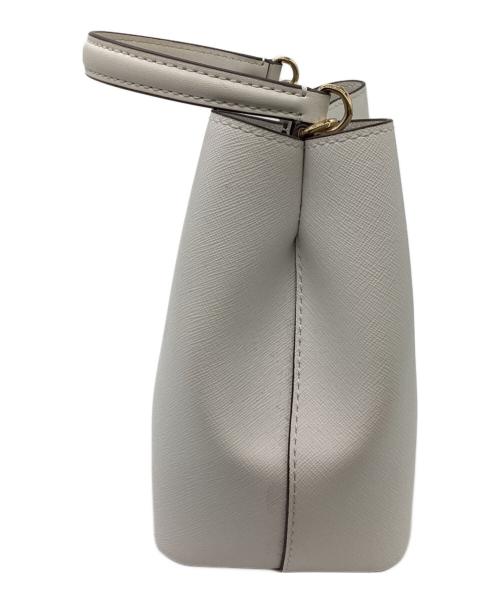 MICHAEL KORS（マイケル・コース）MICHAEL KORS (マイケルコース) ショルダーバッグ ホワイトの古着・服飾アイテム